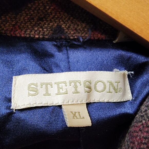 Stetson Aztec Jacket Womens XL Wool Blend Full Zip Southwestern Country Western - Picture 7 of 12